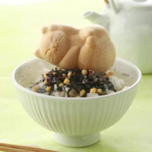 ⊹₊ 日本直送 療癒系造型最中茶泡漬&味增湯_飯糰君/貓咪 ₊⊹