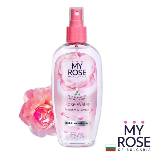 (開立發票)保加利亞My rose玫瑰純露清新調理噴霧220ml