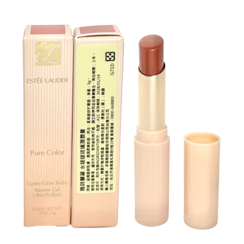 ESTEE LAUDER 雅詩蘭黛 水啵啵琉璃潤唇膏 3g #04 心動石榴 小粉管