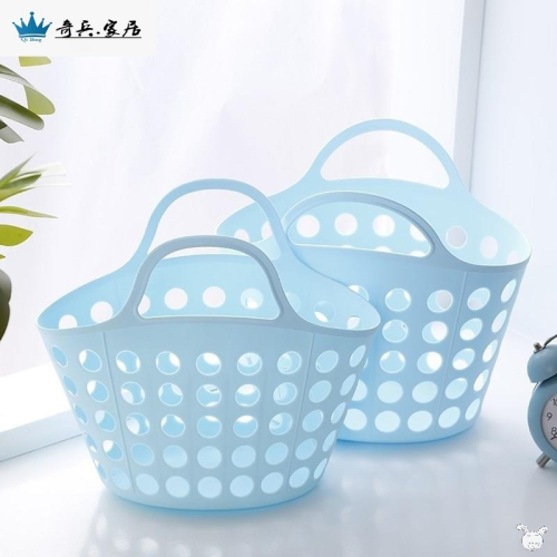 澡藍洗漱藍小號籃子洗浴籃手提籃浴室洗澡筐家用用品籃子籃女游泳