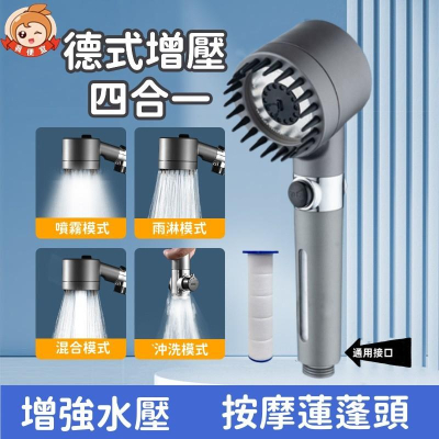 德國戴噴蓮蓬頭?真便宜現貨?過濾濾芯除垢蓮蓬頭 SPA蓮蓬頭 增壓花灑 加壓蓮蓬頭 按摩花灑