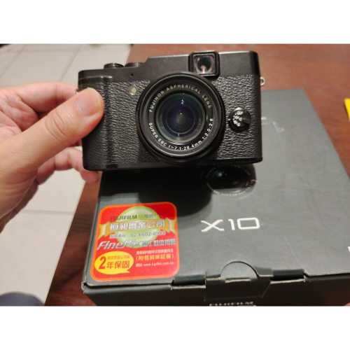現貨-fujifilm x10，富士，二手相機數位，公司貨