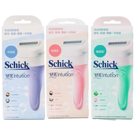 舒適牌 Schick 舒芙侍女除毛刀把(敏感肌用) 舒芙侍女除毛刀把 敏感肌/保濕/中性肌 舒芙除毛刀