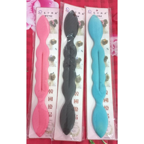 韓國優品兔耳盤髮器3入