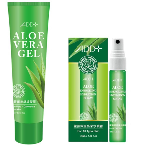 【舒妃】SOFEI ADD+蘆薈曬後舒緩凝膠150ml｜保濕亮彩水噴霧45ml