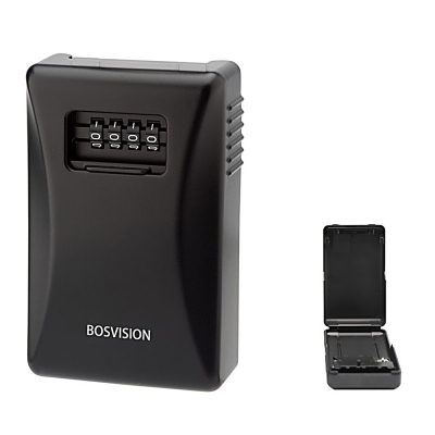 【BOSVISION 博士威】四字輪鎖中鎖固定盒/門鎖/鑰匙鎖/鑰匙盒(8973A)