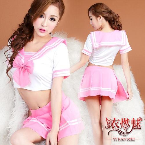 《YIRAN MEI》純情愛戀！俏麗動人三件式學生服