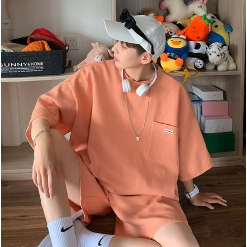 ?【夏季男生百搭潮T套裝】?