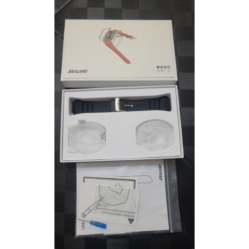 Apple Watch 全新透明改裝錶套44mm（黑色錶套）