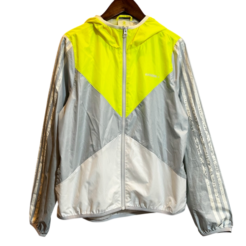 ❮二手❯ 德國 Adidas NEO sample 愛迪達 休閒運動外套 拼接撞色 薄款連帽 戶外機能外套 運動外套