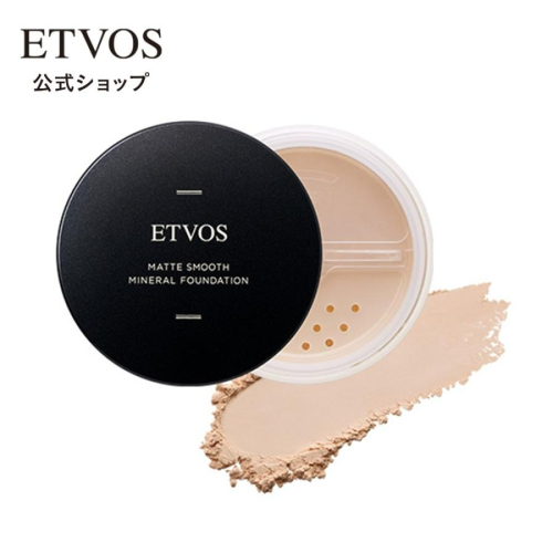 (現貨+預購)Etvos柔霧無瑕防曬礦物粉底 蜜粉4g/粉底刷