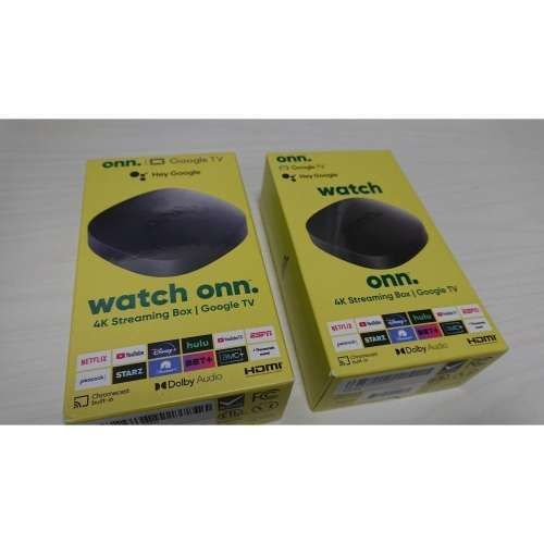 (現貨) onn. Google TV 4K Streaming Box (2023) 機上盒