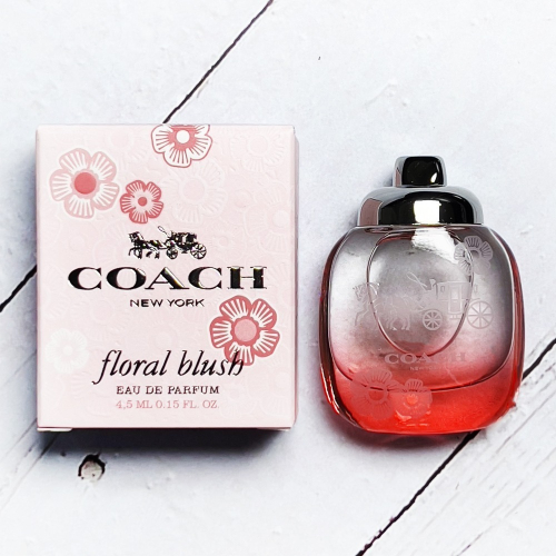 【超激敗】COACH 嫣紅芙洛麗 淡香精 4.5ML 小香 沾式 Floral Blush 芙洛麗