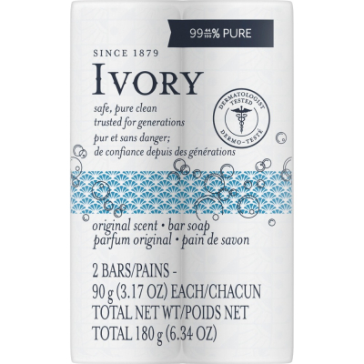 【IVORY 伊芙】中性配方象牙浮水皂-原始香味(90g*2塊)【1246】