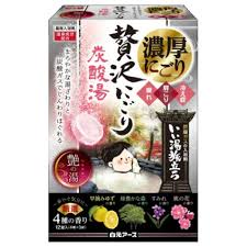 日本製 白元 奢華泡湯體驗 碳酸溫泉入浴劑 乳濁湯型 12錠入