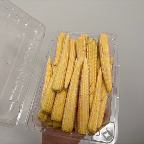 在地農產剝殼紅鬚玉米筍