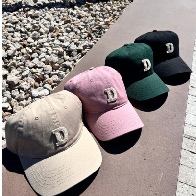 【DOE.FF】D字軟頂老帽｜現貨｜老帽 遮陽帽 空頂帽 帽子女 休閒帽 棒球帽 鴨舌帽 漁夫帽