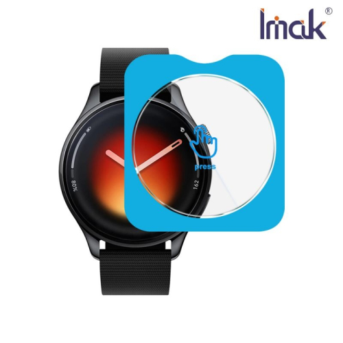 Imak 艾美克 Xiaomi 小米 Watch 5 玻璃手錶膜(自帶定位版) 保護貼 玻璃貼 手表保護貼