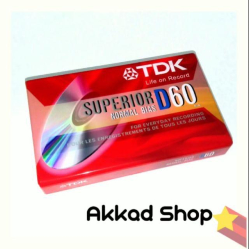 TDK空白錄音帶 D60