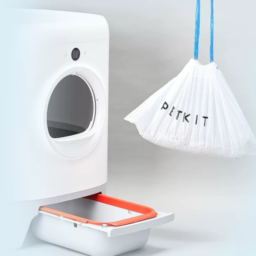【台灣現貨】p家小佩原廠petkit 集便袋（每卷20入）環保貓砂盆專用垃圾袋 自動專用