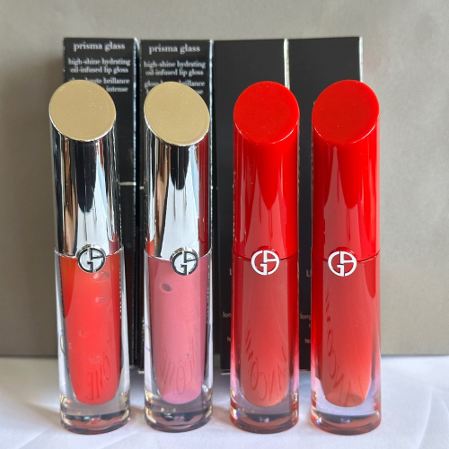 亞曼尼 GA 訂製奢光潤唇蜜 04 05 奢華柔紗訂製唇露 161 560 水唇紗 全新