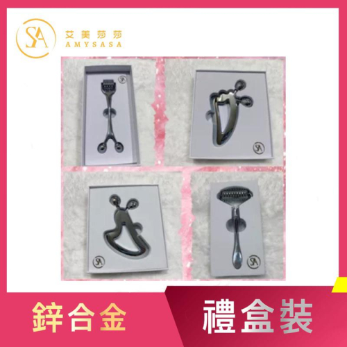 【艾美莎莎】送 A醇精華液 3D 金屬 瘦臉器 帶穴位按摩 臉部按摩器 滾輪按摩器 V臉瘦臉神器 3D瘦臉 按摩儀