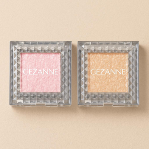 日本彩妝【CEZANNE】珠光單色眼影 Pearl Glow Eyes 高光澤 亮眼提亮 兩色可選