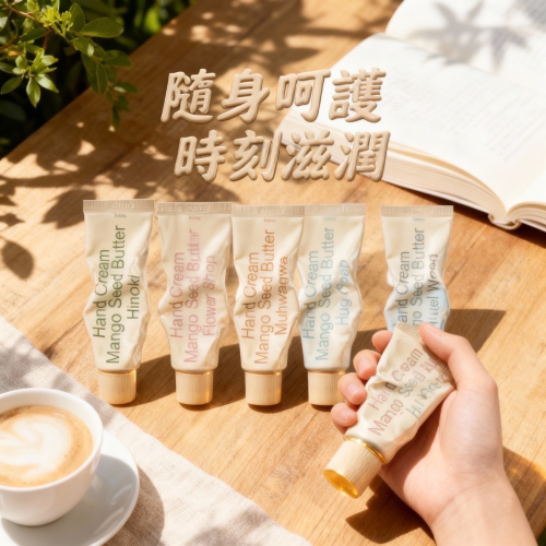 現貨 正品 韓國 hetras.芒果籽奶油香氛護手霜50ml ｜奶油果香 水潤不黏膩（全新期效）