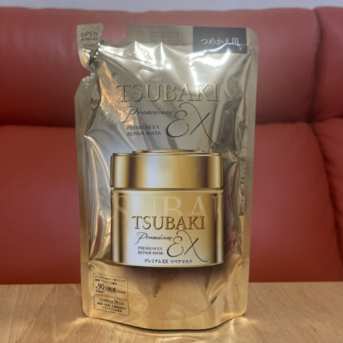 全新 現貨 TSUBAKI 思波綺 金耀瞬護髮膜EX補充包 150g
