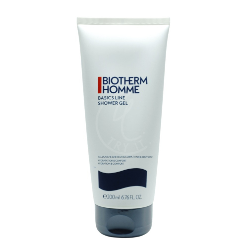 BIOTHERM碧兒泉 男士礦泉全效洗髮沐浴膠(200ml)【Try it】