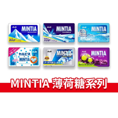 大象的鼻子?日本??MINTIA 薄荷糖 清涼 冰涼 可爾必思 葡萄 薄荷 可爾必思 口含錠 Asashi 朝日