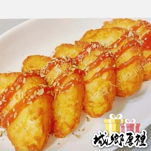 【說蔬人】三角薯餅280g/全素冷凍薯餅/冷凍馬鈴薯餅/薯餅/早餐店/冷凍三角薯餅/冷凍食品/馬鈴薯餅