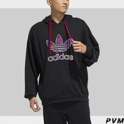 ADIDAS CNY HOODIE 男款 三葉草 圖騰LOGO 休閒帽T GP1865
