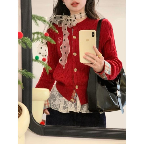 ??????｜透明氛圍感洋氣長條波點外搭小絲巾女百搭飄帶領巾圍脖