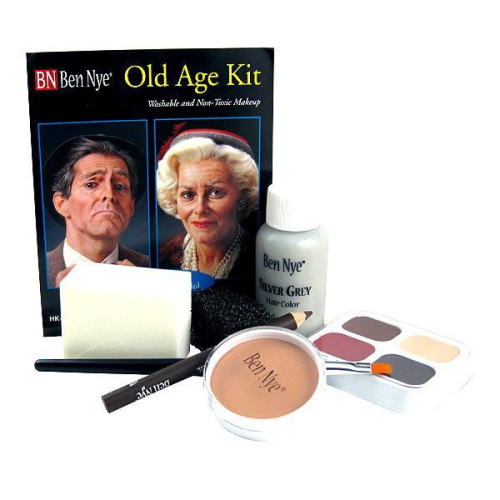 老人妝組合包 Old Age Kit BenNye HK-6 老妝 老人妝 皺紋 白髮水 老人底妝 老斑 魚尾紋
