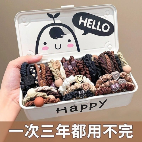 彈性混裝耐用髮圈