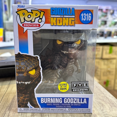 Funko Pop 通路貼 夜光哥吉拉