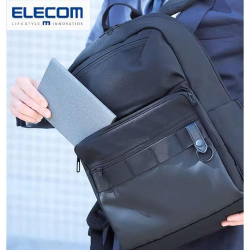 (台灣現貨) ELECOM BM-BPSDBK 休閒雙肩包15.6吋筆電包多功能背包通勤戶外旅行包