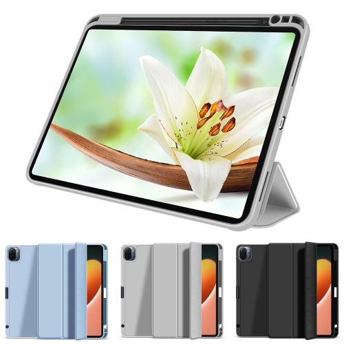 Xiaomi 小米平板6 / 6 pro 11吋 2023版 平板電腦保護套 筆槽設計 三折支架 專用皮套