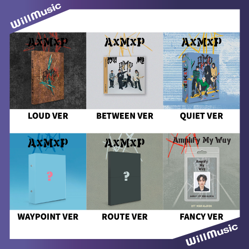 微樂客?預購截止1.14/通路特典 AXMXP - [AMPLIFY MY WAY] 迷你一輯
