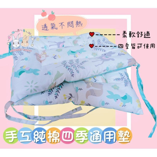 【現貨】四季通用寵物墊 手工純棉軟墊 綁帶 兩面用墊 寵物休息 睡覺軟墊 貓咪 狗狗 兔兔