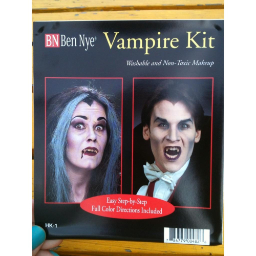 吸血鬼組合包 Vampire Kit HK-1 BenNye 吸血鬼妝 吸血鬼粉底 吸血鬼油彩 血漿 吸血鬼假牙