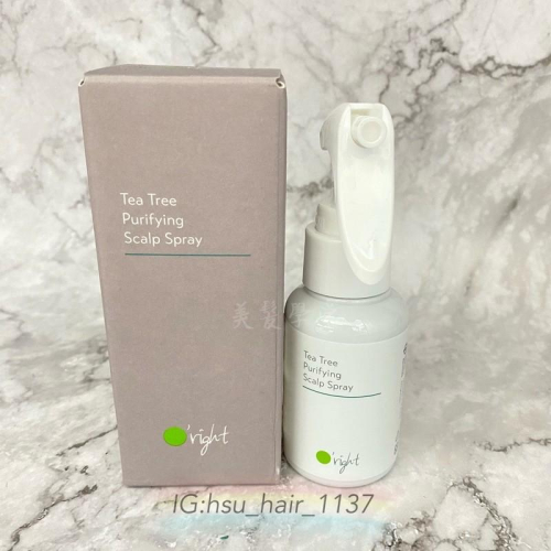 [美髮學堂]正品公司貨- Oright 歐萊德 頭皮噴霧 50ml 茶樹/枸杞/沁涼