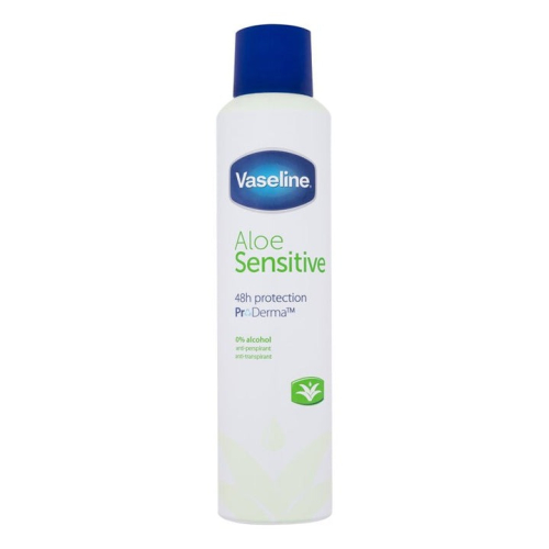 【Vaseline 凡士林】乾爽舒適體香噴霧-蘆薈舒敏(150ml)【8889】