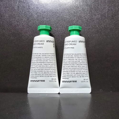 ?台灣公司貨? innisfree 我的香氛護手霜 30ml 台灣公司貨 白色襯衫 粉紅澎澎
