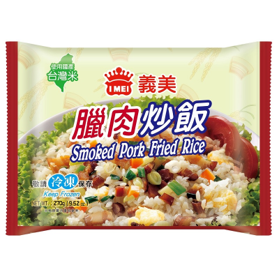 義美e家小館臘肉炒飯