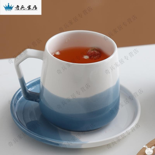 陶瓷馬克杯帶蓋勺創意早餐杯子辦公室咖啡茶杯可愛男女生夏喝水杯