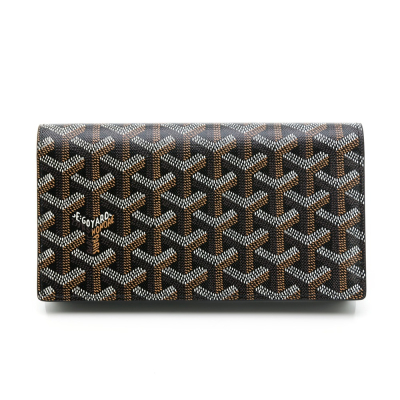 【GOYARD 高雅德】 GOYARD 老花翻蓋釦式長夾 __DVSHOP 保證正貨 台灣現貨不用等