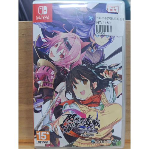 二手NS switch 閃亂忍忍忍大戰戰機少女-少女們的響艷 中文版