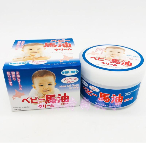 現貨 日本原裝正品 北海道日高 嬰兒護膚馬油 100g 寶寶馬油 金日高馬油 純馬油 馬油 乳液 乳霜 冬天必備